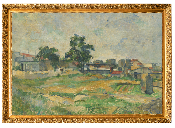 Painting by Cézanne