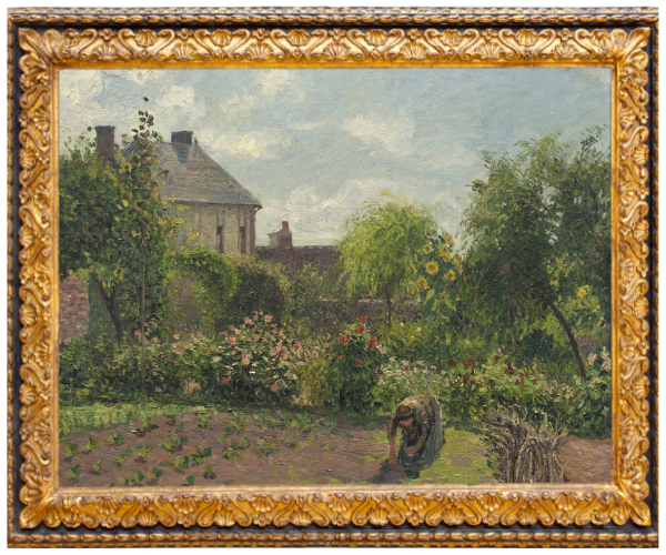 Painting by Pissarro